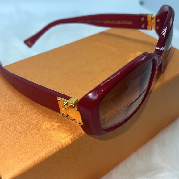 ❤️LOUIS VUITTON SOUPCON GM POMME D’AMOUR SUNGLASSES Z0076W - Picture 8 of 17